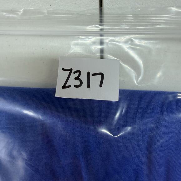 Nike M Medium Dri-Fit Shirt Athletic Cut Legend Long Sleeve Blue Crew Neck Men's - Picture 10 of 10